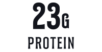 23g of Protein per serving